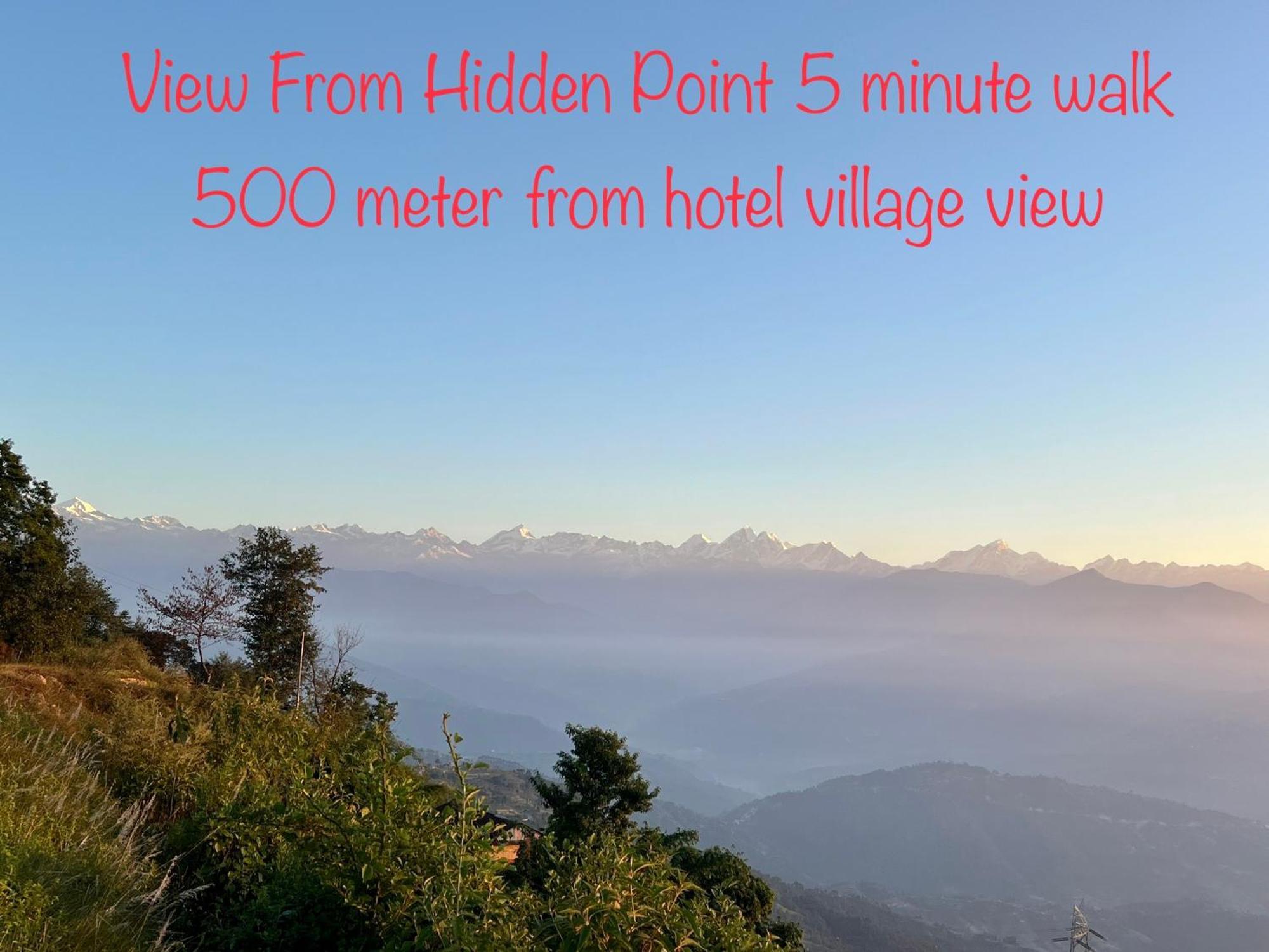 Hotel Village View Nagarkot Luaran gambar
